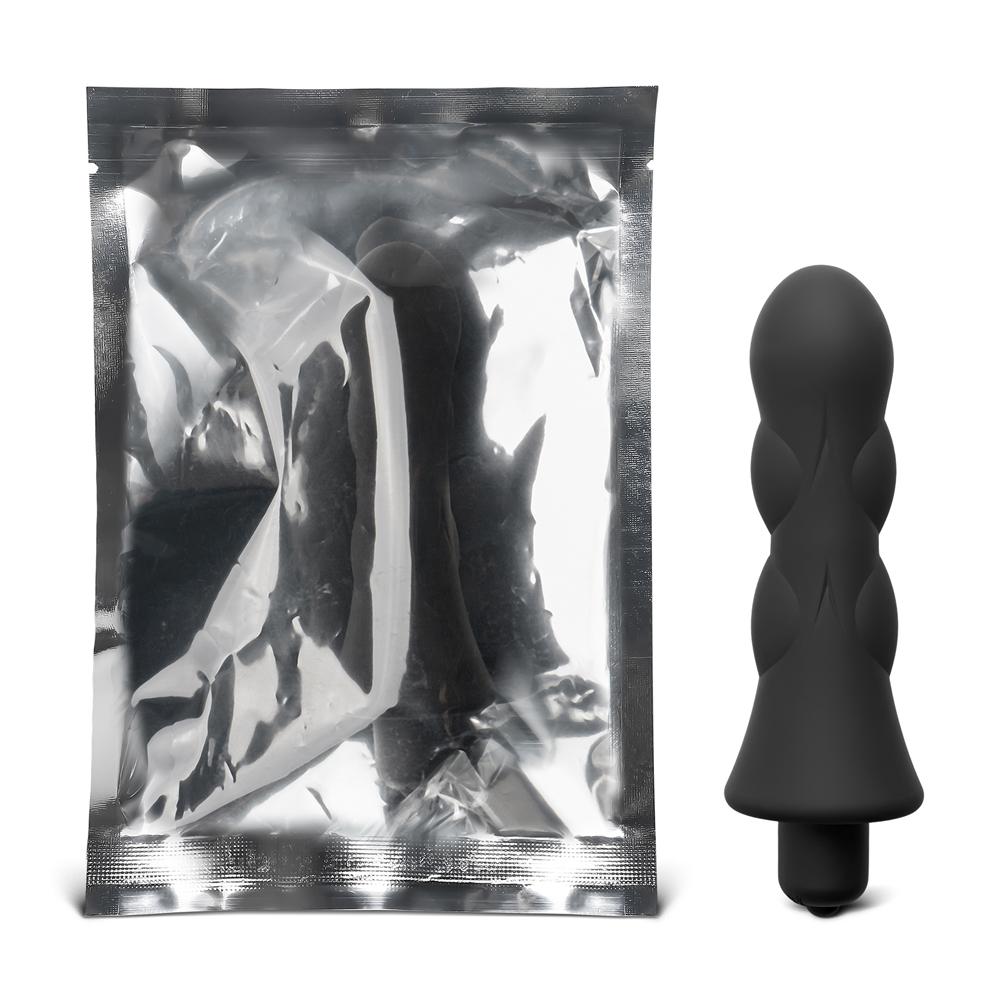 Super Deal Black Silicone Vibrator III