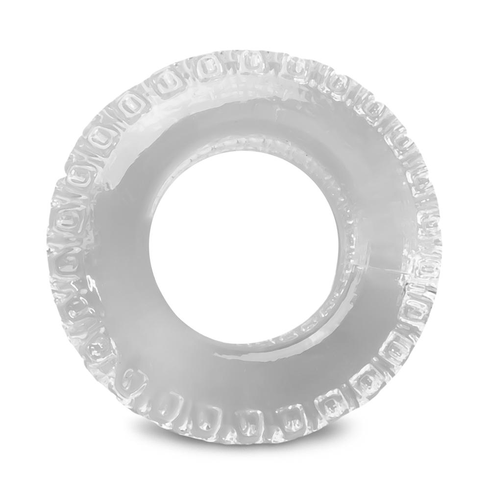 Tyre Shape Clear Color Cock Ring