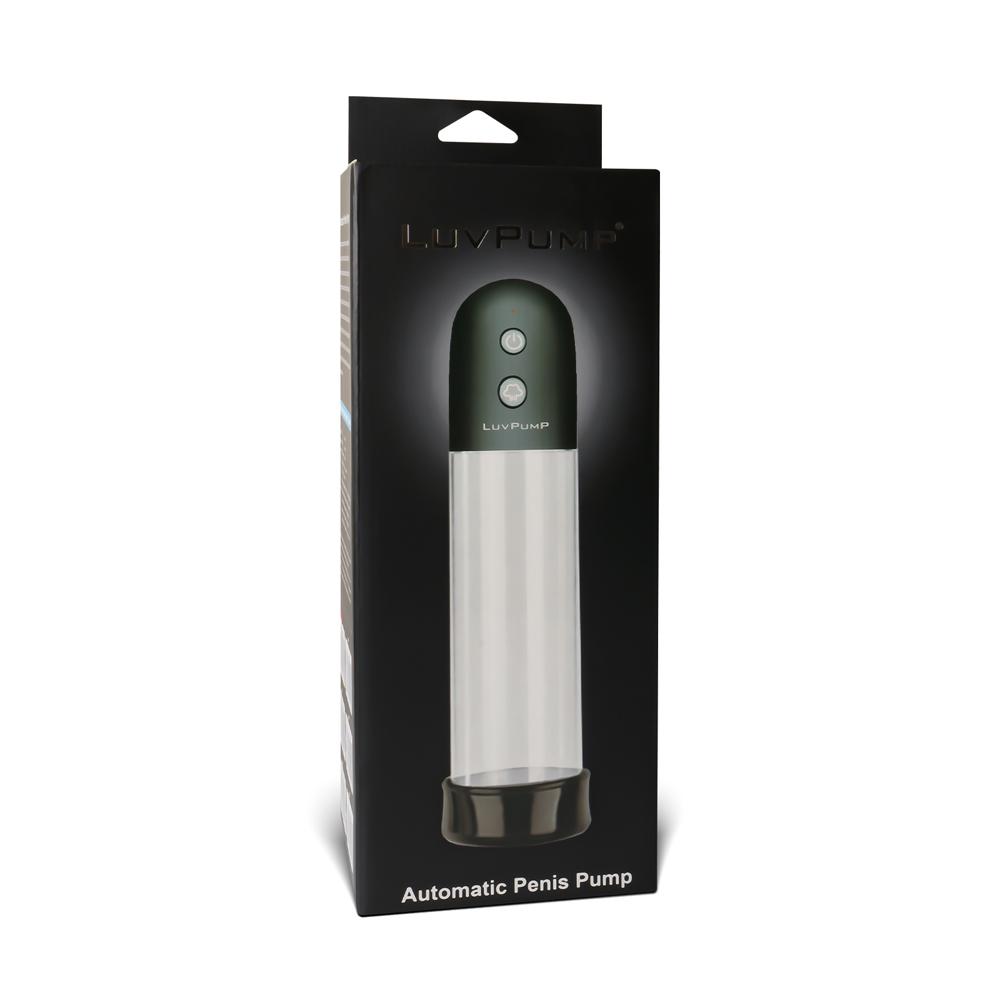 USB Port Rechargeable Automatic Penis Pump with Black Sleeve ( Free Cock Ring )