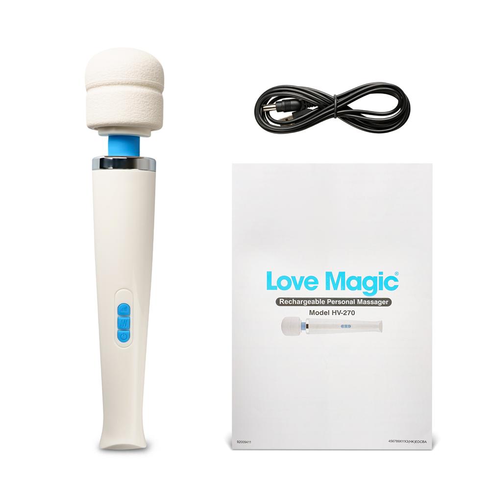 USB Rechargeable Magic Wand Massager with Strong Vibration