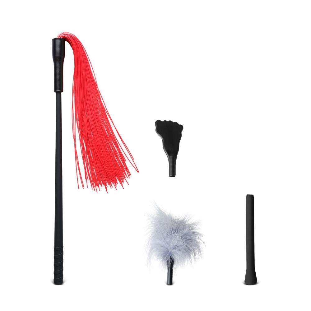 Whip & Paddle & Feather Tickler Kit