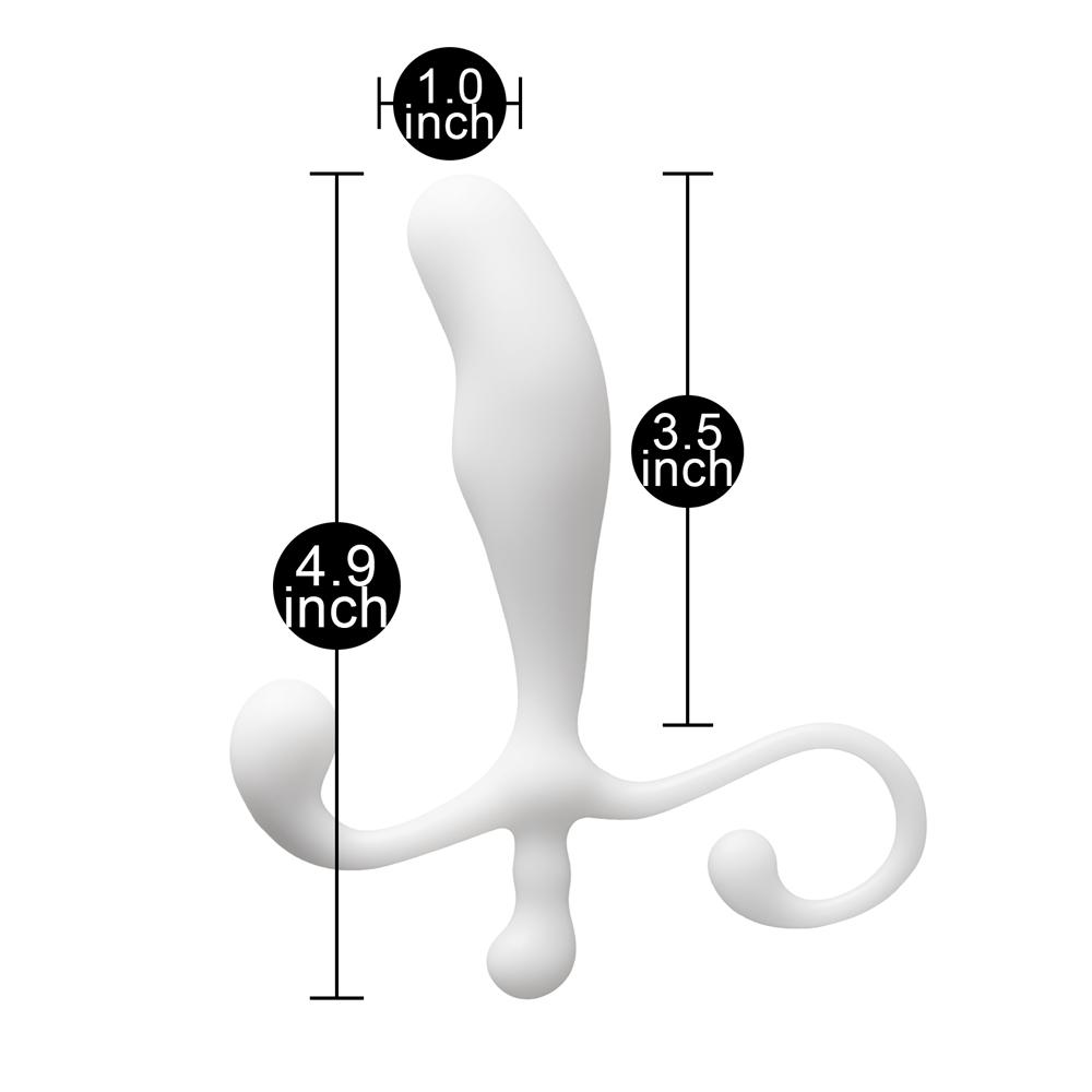 White Color Basic Prostate Massager