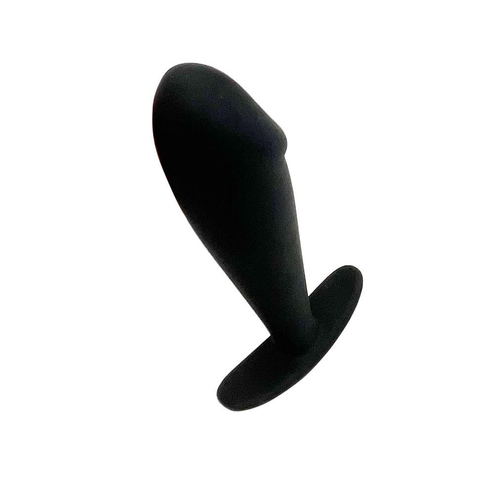 Silicone simulated penis SM anal plug