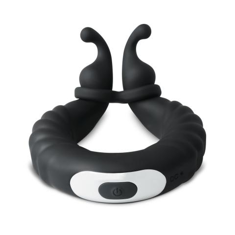 10 Speeds Silicone Rechargeable Vibrating Cock Ring Type III