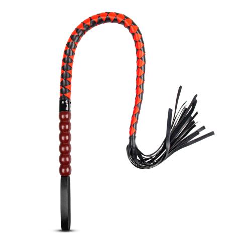 103 CM Black and Red Whip