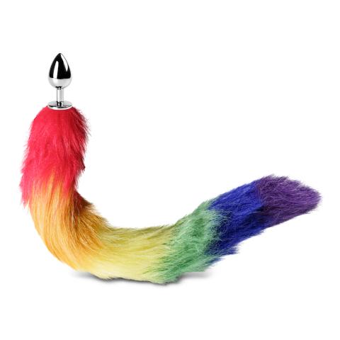 17.7'' Multicolor Tail Butt Plug