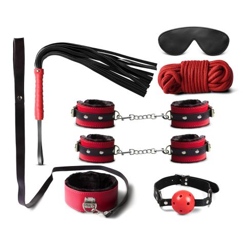 7 PCS Red & Black Color SM Kit