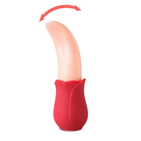 7 Speeds Realistic Silicone Vibrating Tongue