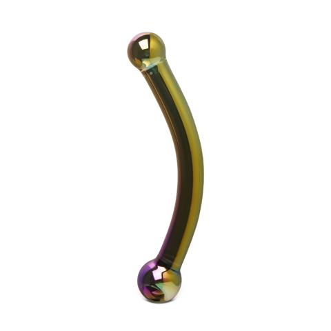 8.87'' Multicolor Glass Dildo