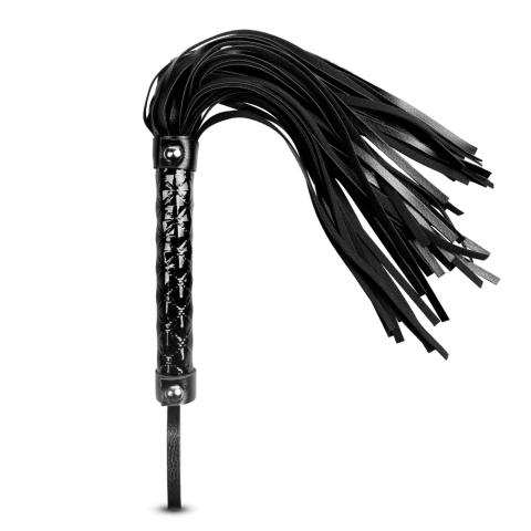 Black Color Embossed Whip