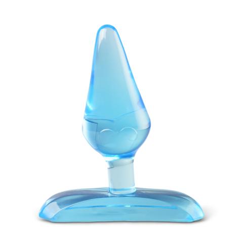 Clear Blue Mini Anal Plug