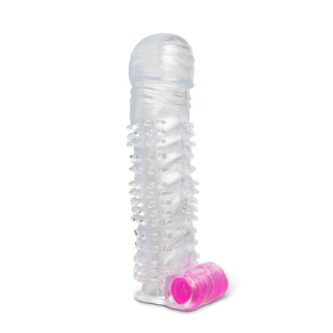 Clear Color Vibrating Penis Sleeve I