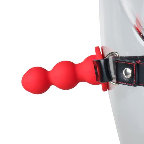 Leg Harness with Red Silicone Dildo - Type II