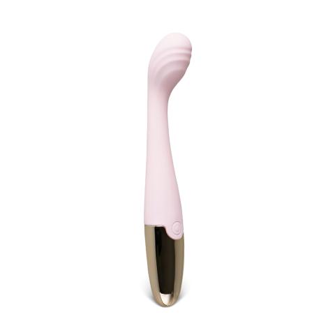 Pink 10-Speed Waterproof G-Spot Vibrator - Rechargeable