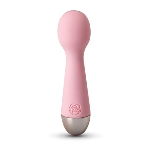 Pink Color 10-Speed Mini Vibrating Rechargeable Wand Massager