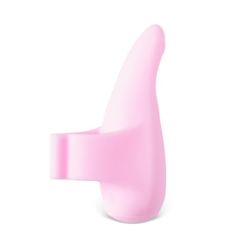 Pink Single-Speed Waterproof 6.8 cm Finger Vibrator