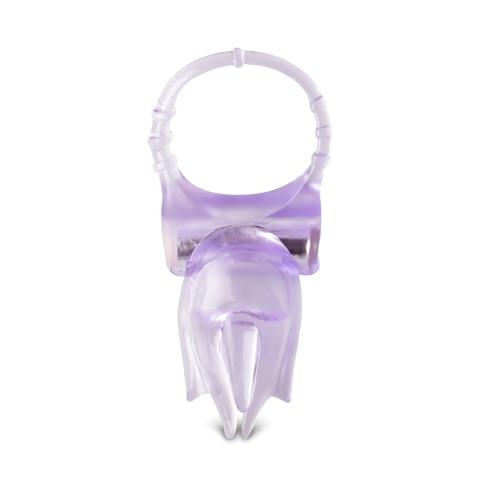 Purple Color Basic Vibrating Cock Ring II