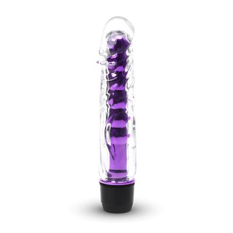 Purple Color Crystal Vibrator