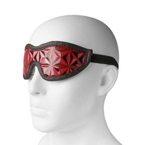 Red Color Embossed Mask