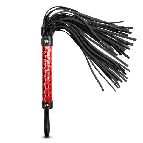 Red Color Embossed Whip