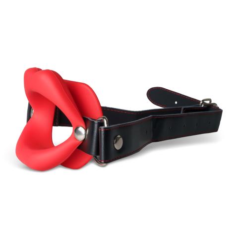 Red Open Mouth Silicone Gag