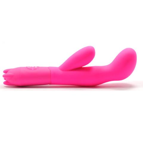 Silicone Magenta G-spot Vibrator ( 10 Models Vibration )