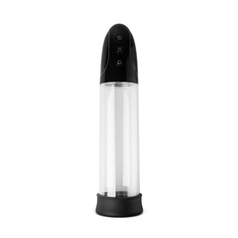 USB Port Rechargeable 3 Speeds Automatic Penis Pump with Black Sleeve I ( Free Cock Ring )