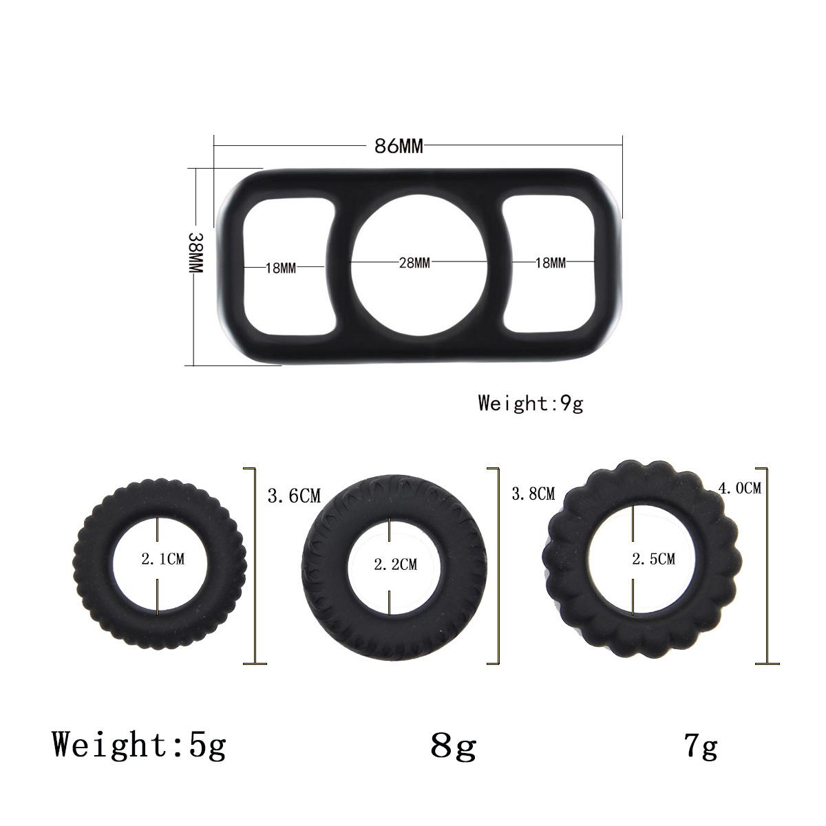 Sperm locking ring, circumcision blocking ring