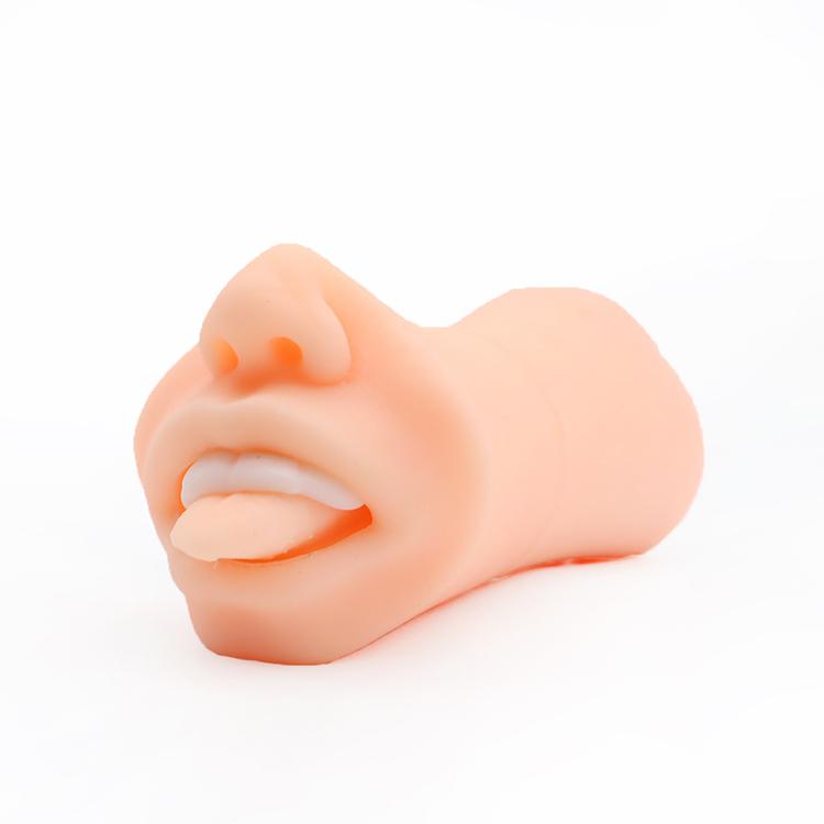 Super Soft Realistic Double Hole (Vaginal & mouth) Stroker - Wl-P-1208