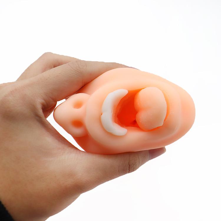 Super Soft Realistic Double Hole (Vaginal & mouth) Stroker - Wl-P-1208