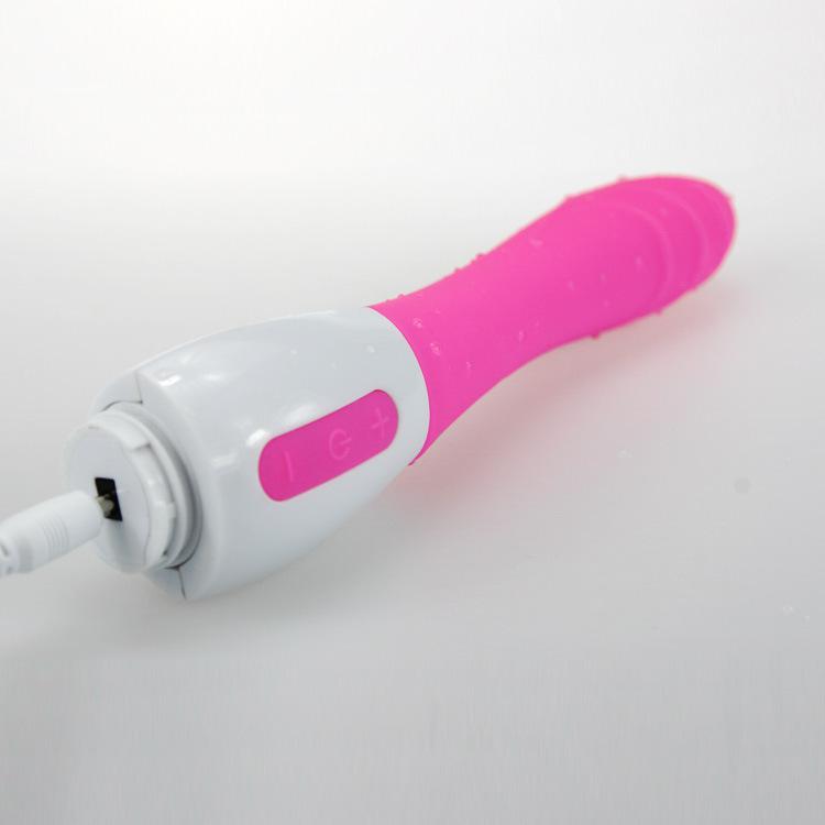 USB charging silicone vibrator (head pattern)